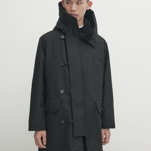 (NWOT) Massimo Dutti Studio Wool Blend Parka Jacket